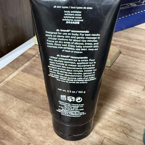 Dr Brandts Microdermabrasion Body exfoliant. Big 5.3 oz sealed, w/o box. 2 avail - Picture 2 of 3
